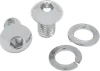 Mustang Chrome 1/2"-13 Solo Seat Side Mounting Bolt Pair