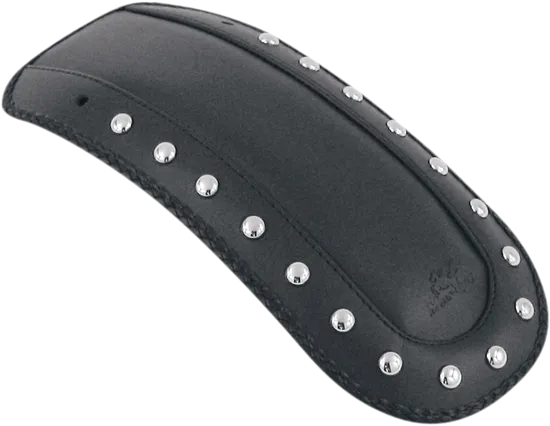 Mustang Black Studded Felt Lined Fender Protector Bib