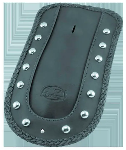 Mustang Black Studded Felt Lined Fender Protector Bib