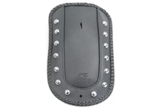 Mustang Black Studded Felt Lined Fender Protector Bib