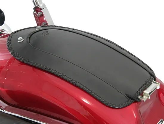 Mustang Black Original Felt Lined Fender Protector Bib