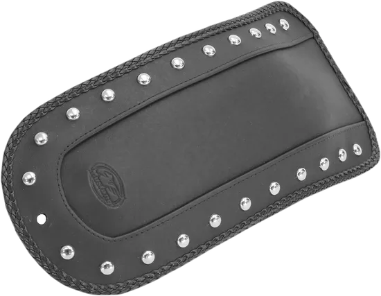 Mustang Black Studded Felt Lined Fender Protector Bib
