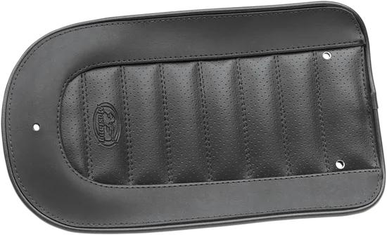 Mustang Black Tuck & Roll Felt Lined Fender Protector Bib