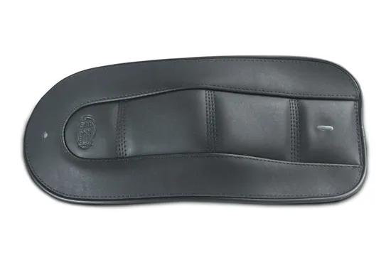 Mustang Black Quad Stitch Felt Lined Fender Protector Bib