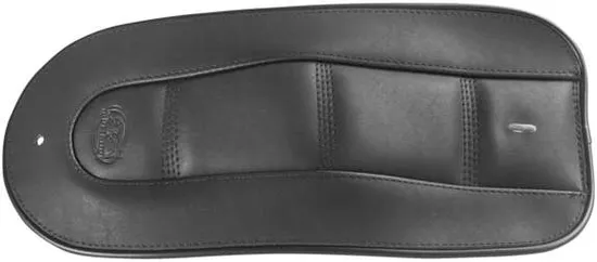 Mustang Black Quad Stitch Felt Lined Fender Protector Bib