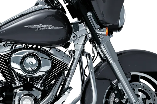 Kuryakyn Deluxe Chrome Neck Cover Dress Up Accent Kit