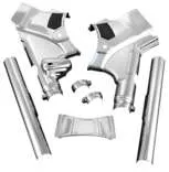 Kuryakyn Deluxe Chrome Neck Cover Dress Up Accent Kit