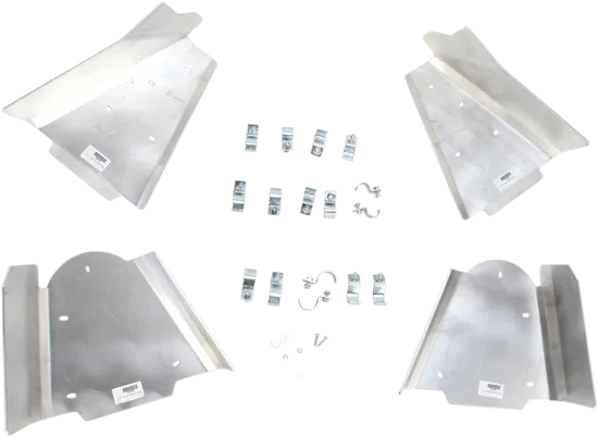 Moose Bolt On Aluminum Front A Arm Skid Plate Guards