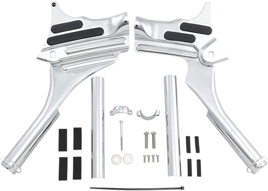 Kuryakyn Deluxe Chrome Neck Cover Dress Up Accent Kit