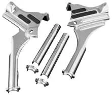 Kuryakyn Deluxe Chrome Neck Cover Dress Up Accent Kit