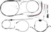 Magnum KARBONFIBR Handlebar Control Cable Installation Kit 12-14in Apes ABS