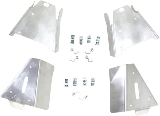 Moose Bolt On Aluminum Front A Arm Skid Plate Guards