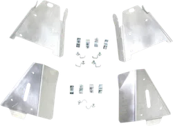 Moose Bolt On Aluminum Front A Arm Skid Plate Guards