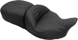 Mustang Black 2 Up Super Touring Deluxe 1 Pc Seat