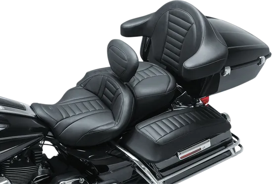 Mustang Tuck & Roll Super Touring Deluxe Driver Backrest Pad