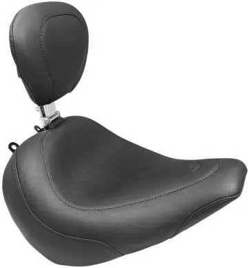 Mustang Black Wide Tripper Solo Seat Backrest
