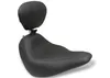 Mustang Black Wide Tripper Solo Driver Seat w Backrest
