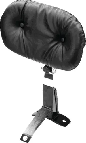 Mustang Black Original Regal Driver Backrest Sissy Bar Pad Kit