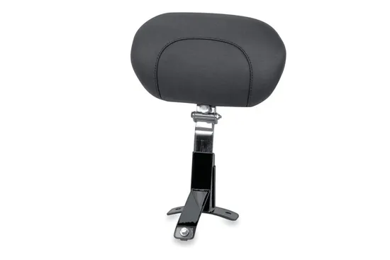 Mustang Black Driver Backrest Sissy Bar Pad Kit