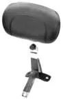 Mustang Black Driver Backrest Sissy Bar Pad Kit