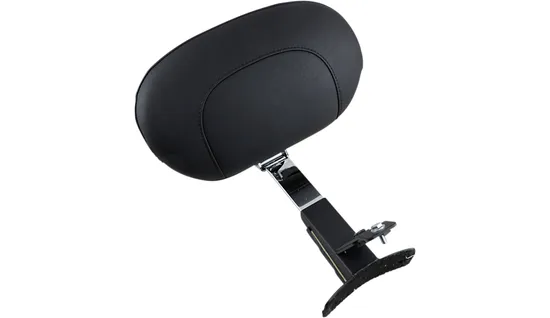 Mustang Black Pearl Studded Driver Backrest Sissy Bar Pad Kit