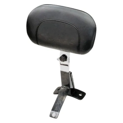Mustang Black Studded Driver Backrest Sissy Bar Pad Kit