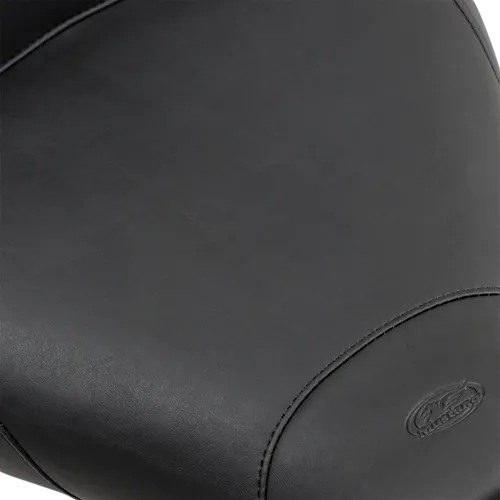 Mustang Black Standard Touring Solo Seat w Backrest