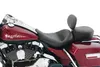 Mustang Black Standard Touring Solo Seat w Backrest