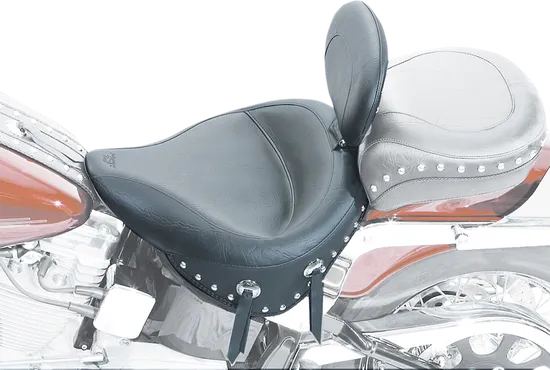 Mustang Wide Touring Solo Seat Removable Backrest 2