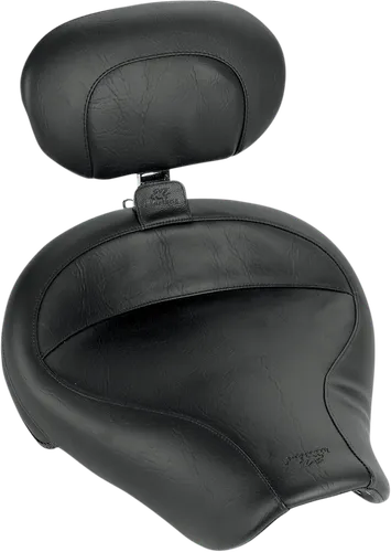 Mustang Black Original Wide Touring Solo Driver Seat Backrest