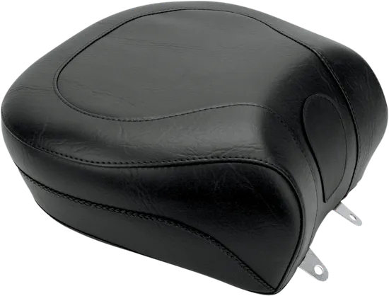 Mustang Black Wide Touring Recessed Passenger Seat