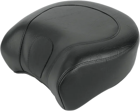 Mustang Black Wide Touring Recessed Passenger Seat