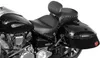 Mustang Black Studded Wide Touring 2pc Seat Backrest