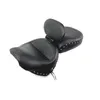 Mustang Black Studded Wide Touring 2pc Seat Backrest