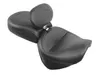 Mustang Black Wide Touring 2pc Seat Backrest
