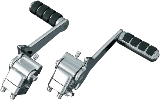 Kuryakyn Adjustable Passenger Pegs Footpegs Chrome