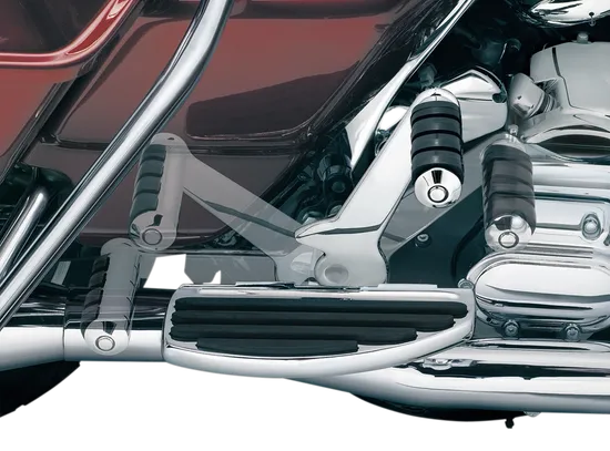 Kuryakyn Adjustable Passenger Pegs Footpegs Chrome