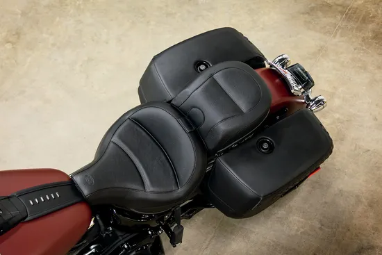 Mustang Black Original Max Profile Passenger Touring Seat