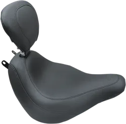 Mustang Black Wide Tripper Solo Seat Backrest