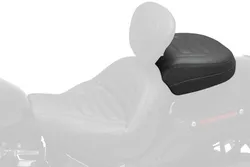 Mustang Black Trapizoid Max Profile Passenger Touring Seat