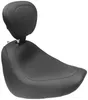 Mustang Black Wide Tripper Solo Driver Seat w Backrest