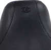 Mustang Black Studded Wide Touring Solo Driver Seat w Backrest