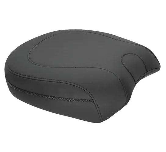 Mustang Black Wide Touring Recessed Passenger Seat