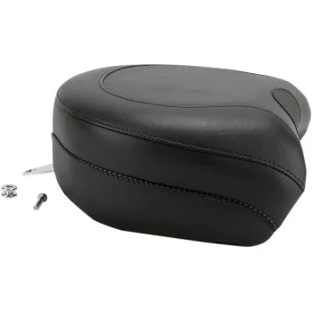 Mustang Black Wide Touring Recessed Passenger Seat