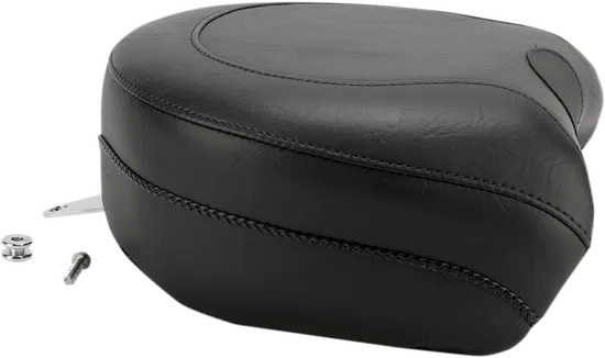 Mustang Black Wide Touring Recessed Passenger Seat