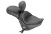 Mustang Black Studded Touring 1 pc Seat Backrest