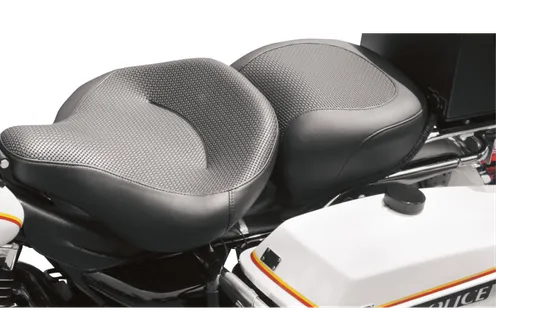 Mustang Black Textured Standard Touring Rear Passenger Seat