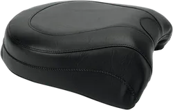 Mustang Black Wide Touring Passenger Pillion Seat