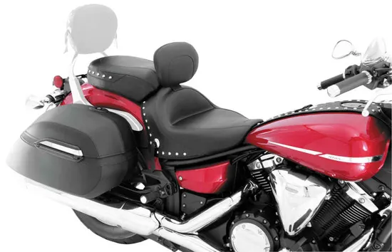 Mustang Studded Wide Touring 2pc Seat Backrest