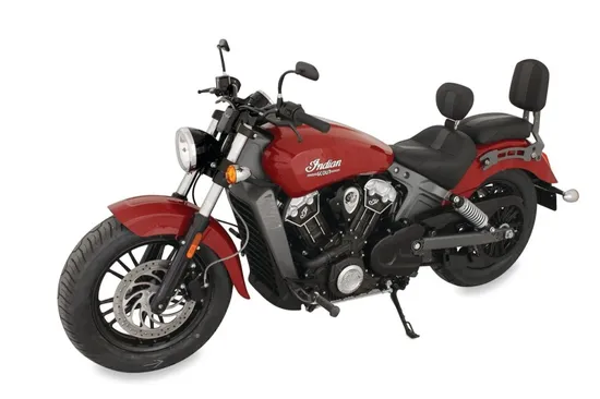 Mustang Black Touring Solo Seat w Backrest